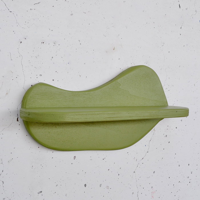 Hanah Home Meh224 Estantería de Pared Verde Claro